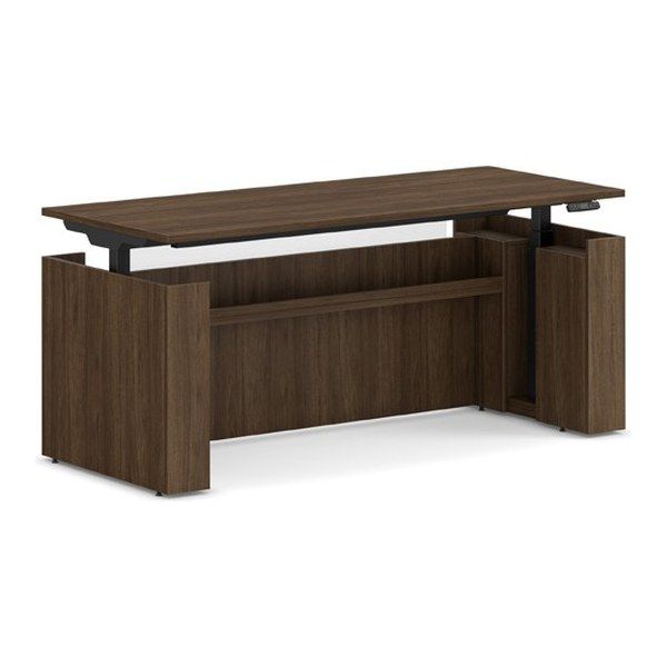 Sit-to-stand desks