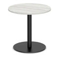 30 round standard height table metal round base