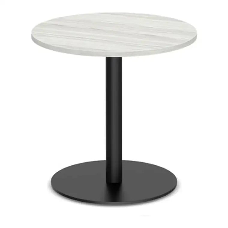 30 round standard height table metal round base