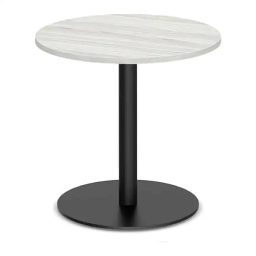 30 round standard height table metal round base