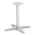 4-Prong Brushed Metal Table Base