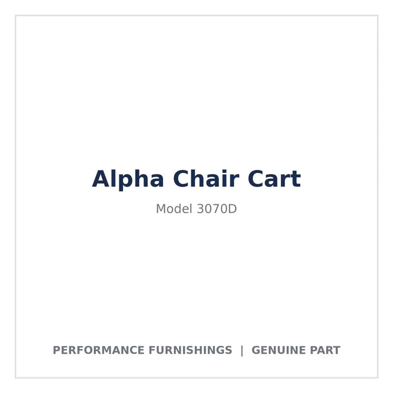 alpha chair cart