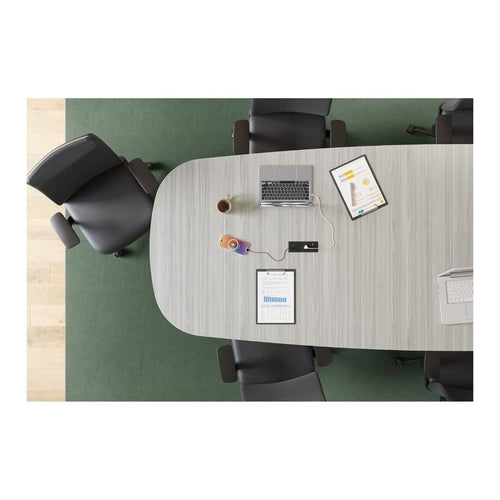Arena Conference Table with Metal VA Legs