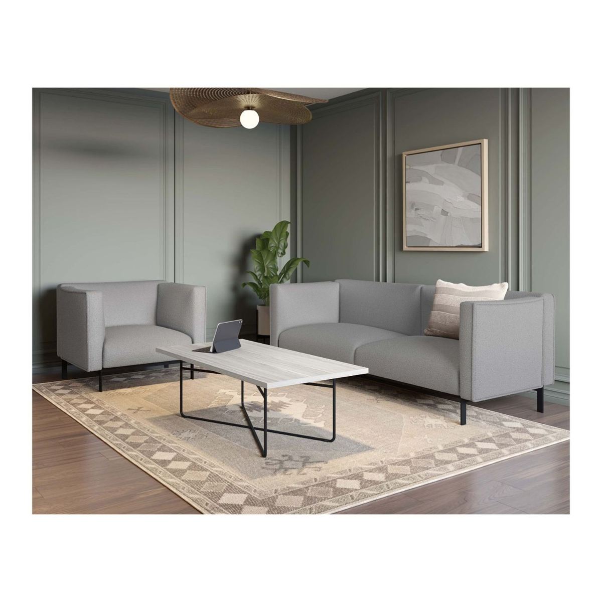 Arlo Reception Club Chair and Sofa