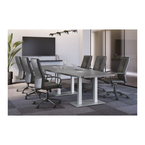 Boat Shape Conference Table with Palmer Base