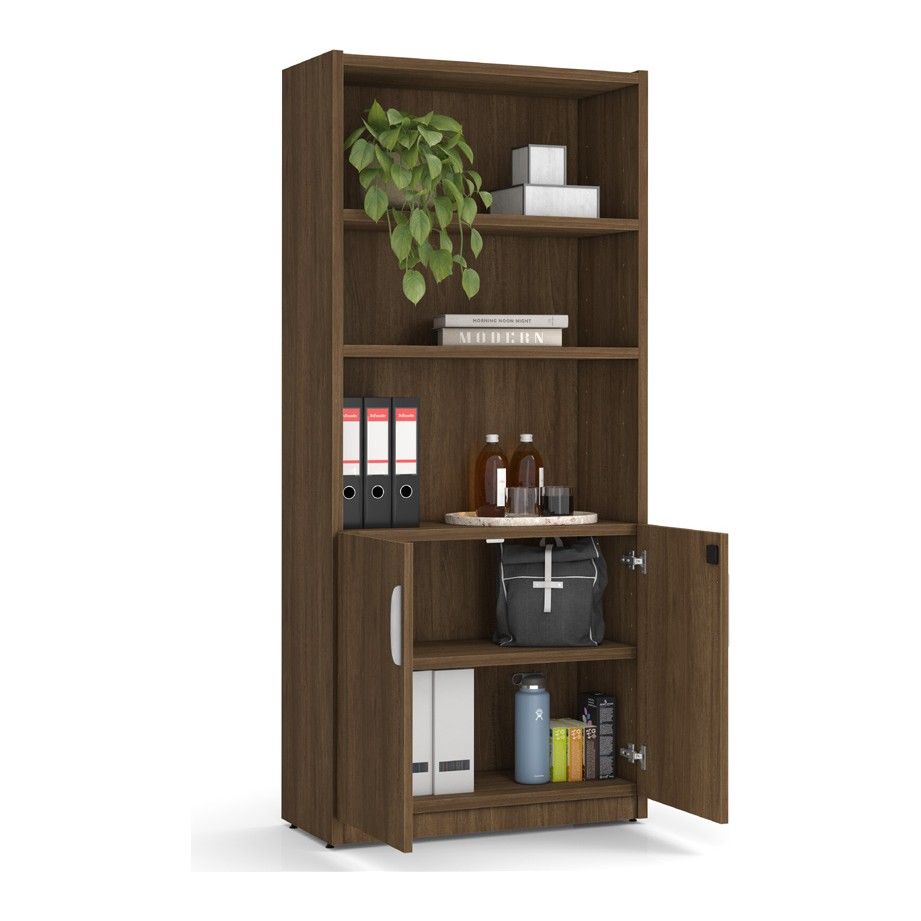 Classic Laminate 71" Bookcase with Laminate Door Kit