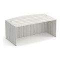 Classic Laminate Bowfront Desk Shell