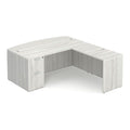 Classic Laminate Bowfront L-Desk