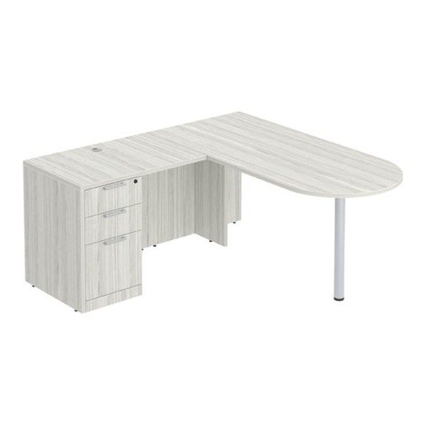Classic Laminate Bullet L-Desk