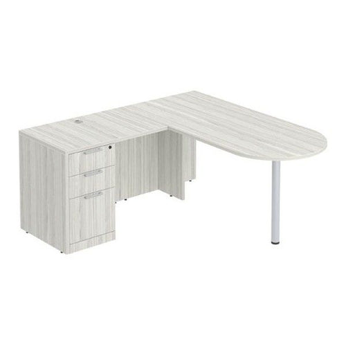 Classic Laminate Bullet L-Desk