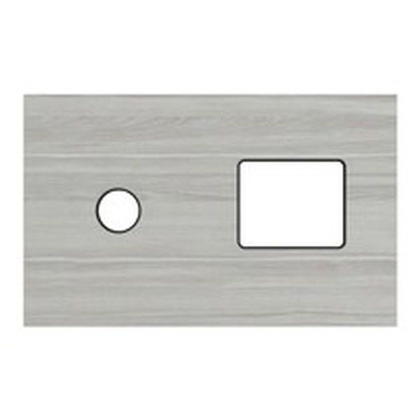 Classic Laminate Cabinet Top with Waste Openings