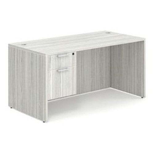 Classic Laminate Desk with Single Hanging Pedestal
