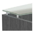 Classic Laminate Glass Transaction Top with Risers