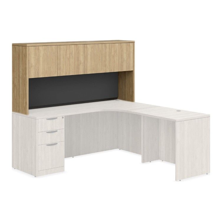 Classic Laminate Hutch with 4 Laminate Doors