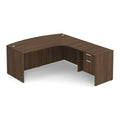 Classic Laminate Radius L-Shape Desk Kit, 71" x 78"