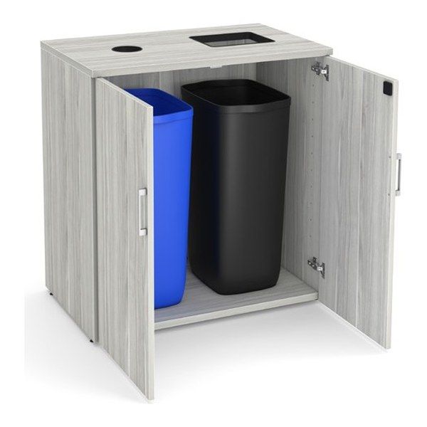 Classic Laminate Waste/Recycle Cabinet