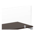 Clear Acrylic Desk Privacy Screen