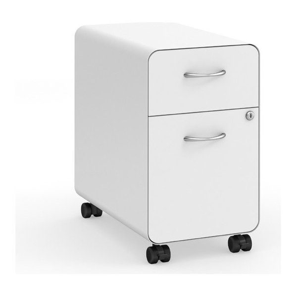 Designer Locking Mobile Box/File Pedestal