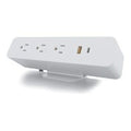 Desktop Power Mount with 2 USB and 3 AC Outlets