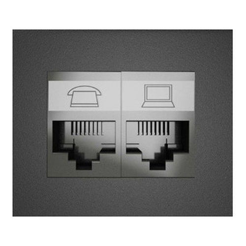 ECA Data Plate with 2 RJ45
