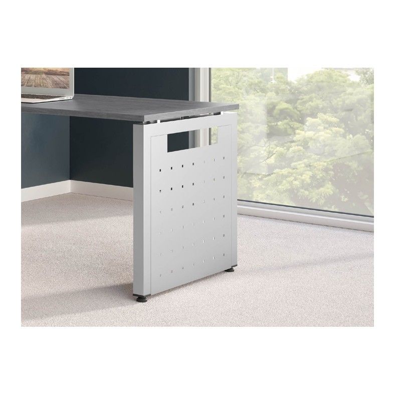Elements Designer U Leg Metal End Panel