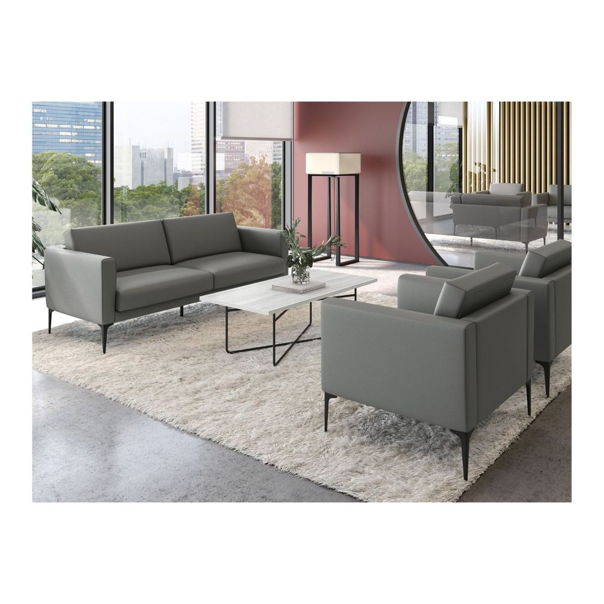 Enzo Reception Club Chair and Sofa