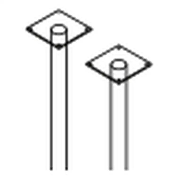 flextables round post legs pair