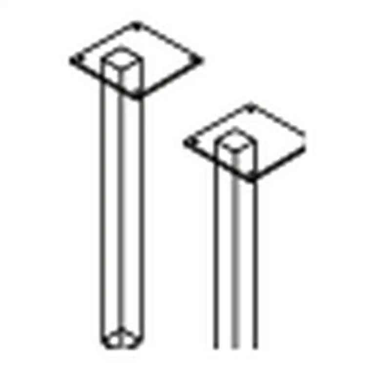 flextables square post legs pair