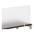 Frosted Acrylic Desk Privacy Screen