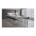 gathering communal standing table 6 top u legs