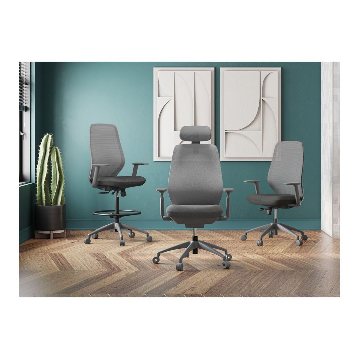 Konfurb AX Multi-Function High Back Chair
