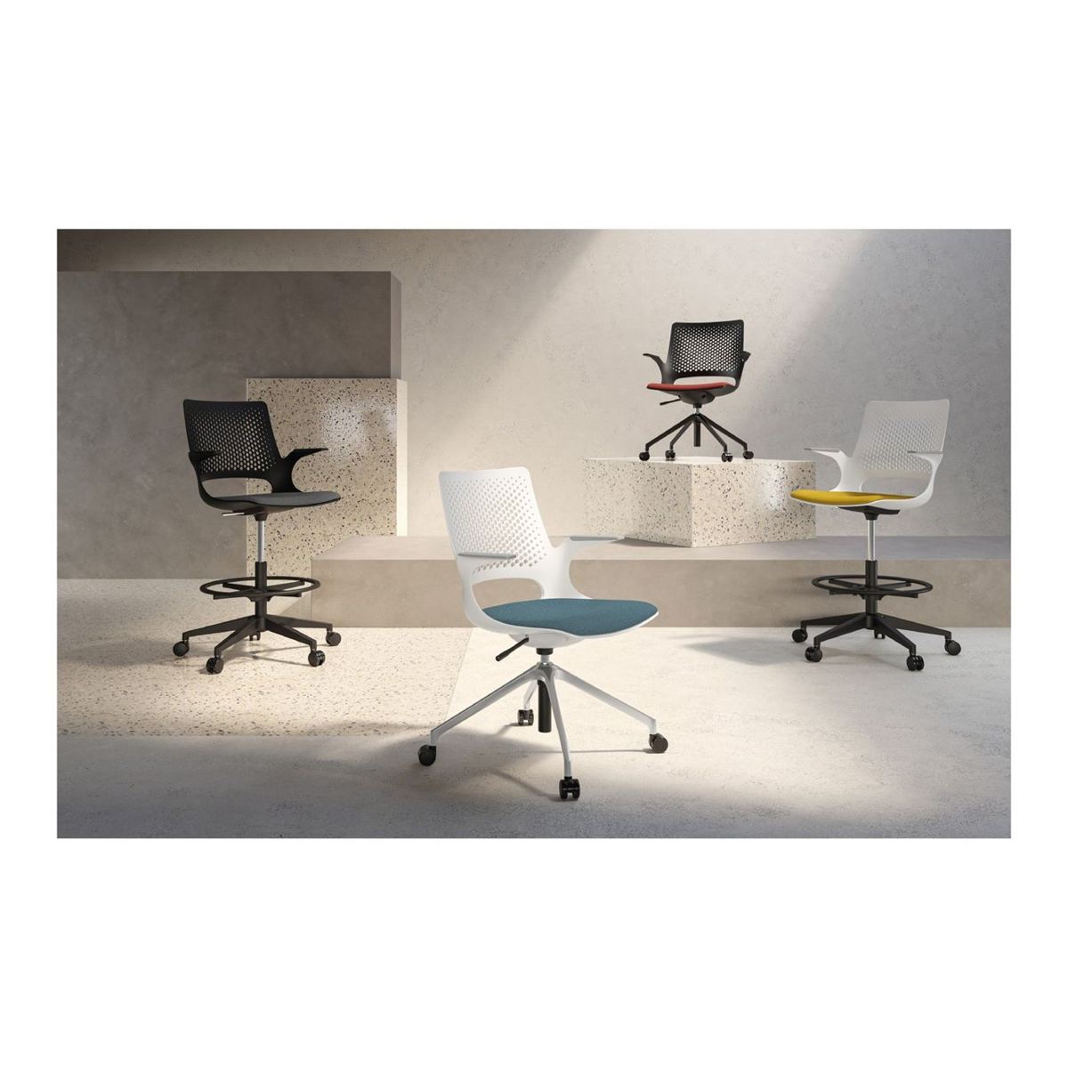Konfurb Harmony Mid Back Chair