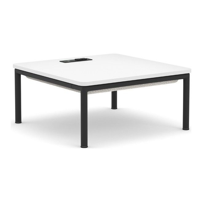 Konfurb Konnect Drop-In Square Laminate Table with Power Module