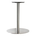 Silver Steel Table Base