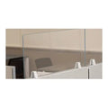 webb top clear glass panel pair