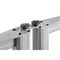 Mobile White Board Ganging Hardware