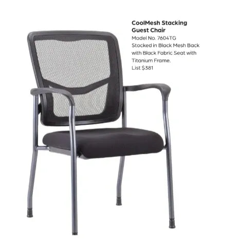 CoolMesh Stacking Guest Chair