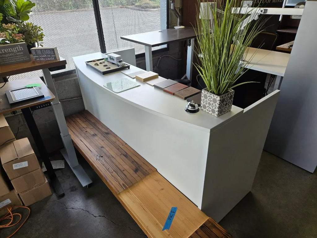 Classic Laminate Reception Desk Shell