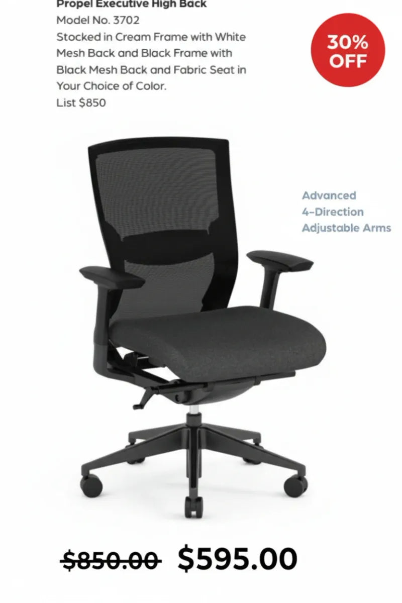 Konfurb Propel Executive High Back Chair