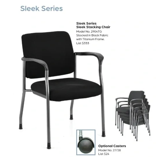 Sleek Stacking Chair