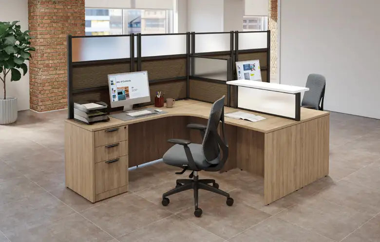 Borders desk panels